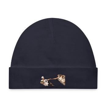 Die Erschaffung des Kochs - Baby Premium Organic Mütze - Navy - Vorne