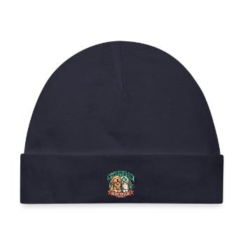 Veterinärleben Hund und Katze - Baby Premium Organic Mütze - Navy - Vorne