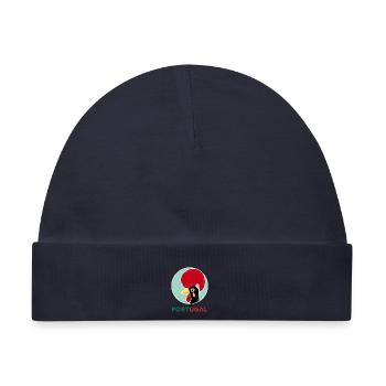 Hahn von Barcelos, Portugal - Baby Premium Organic Mütze - Navy - Vorne