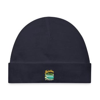 Hochablass statt Hochdeutsch - Baby Premium Organic Mütze - Navy - Vorne