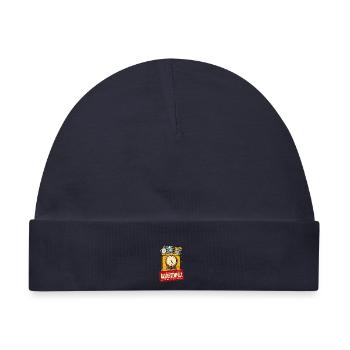 Ausgestempelt Sekretärin in Rente - Baby Premium Organic Mütze - Navy - Vorne