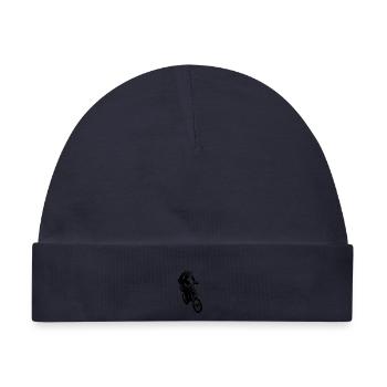 enduro sprung - Baby Premium Organic Mütze - Navy - Vorne