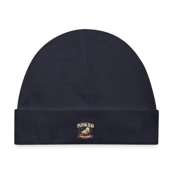 Playing Dead Until Friday – Wochenendhumor - Baby Premium Organic Mütze - Navy - Vorne
