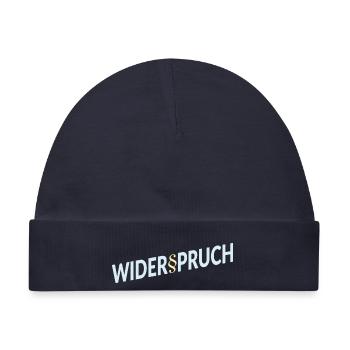Jura Rechtsanwalt Widerspruch - Baby Premium Organic Mütze - Navy - Vorne