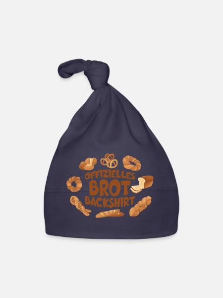 OFFIZIELLES BACKSHIRT BROT BÄCKER - Baby Bio-Mütze - Navy