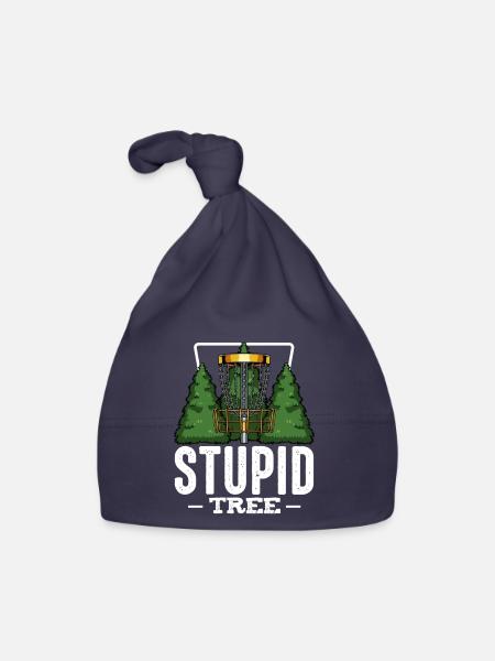 Frisbee - Baby Bio-Mütze - Navy - Vorne