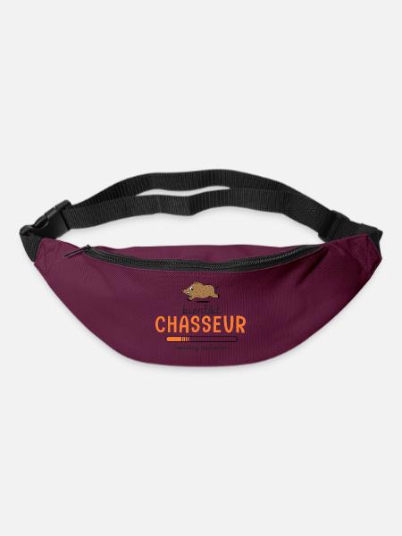 Bientôt Chasseur Body Bébé Cadeau Papa Chasse - Sac banane - bordeaux