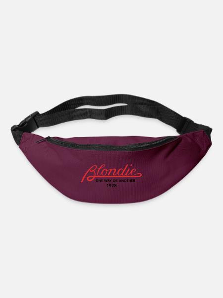 Blondie - Gürteltasche - Burgunderrot