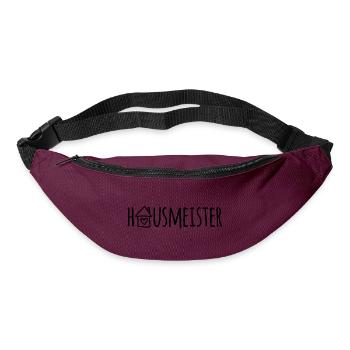 Hausmeister - Gürteltasche - Burgunderrot - Vorne