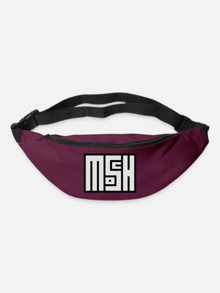 MOSCH - Gürteltasche - Burgunderrot