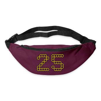 25. 25 YEARS. 25th ANNIVERSARY. 25 YEARS ANNIVERSARY. - Bum bag - burgundy - Front