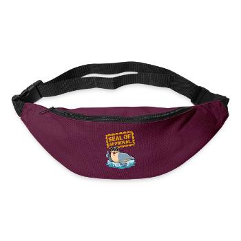 Seal Of Approval - Bum bag - burgundy - Front