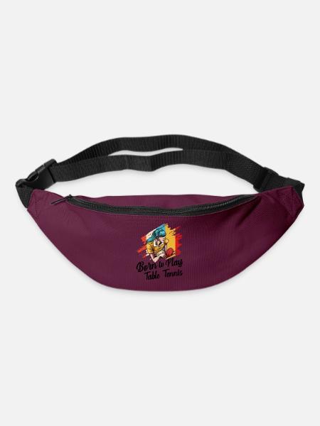 Ping-pong - Sac banane - bordeaux