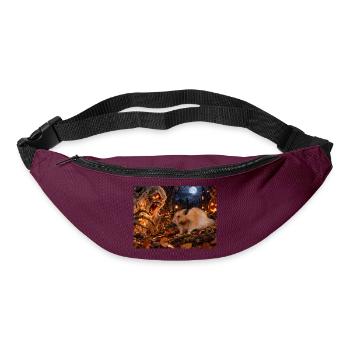 Chico 11: Halloween mit Monster 2026 - Gürteltasche - Burgunderrot - Vorne