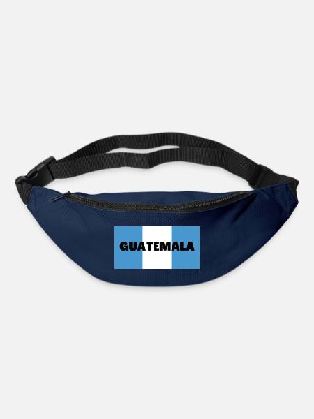 Guatemala in Guatemalan Flag Colors - Bum bag - navy