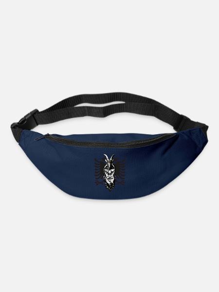 Skenderbeg Albanien Kosovo Geschenkidee - Gürteltasche - Navy