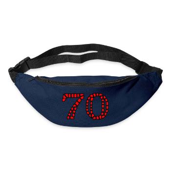 70. 70 YEARS. 70th ANNIVERSARY. 70 YEARS ANNIVERSARY. - Bum bag - navy - Front