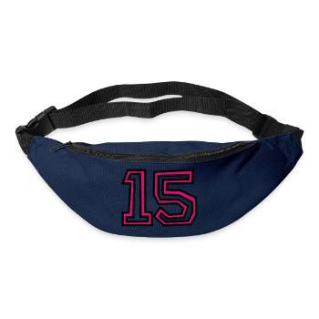15 - Sac banane - marine - Devant