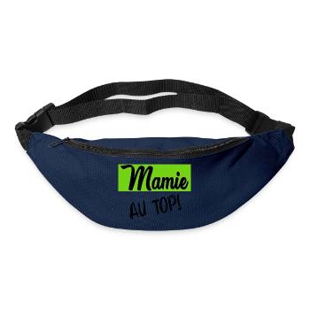 OMA. MUTTERTAG. ALLES GUTE ZUM OMA-TAG. ICH LIEBE DICH - Gürteltasche - Navy - Vorne