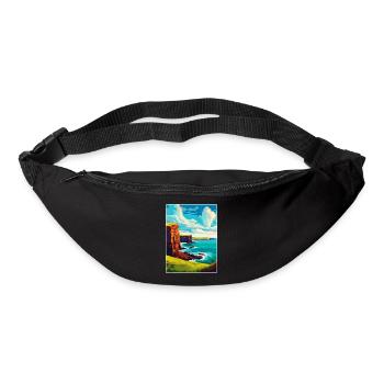 Orkneyinseln Schottland Großbritannien Reise Poster Souvenir - Gürteltasche - Schwarz - Vorne