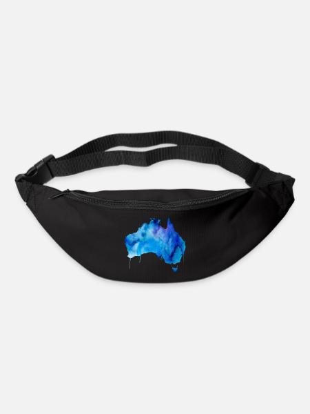 Australien - Gürteltasche - Schwarz