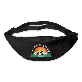 Dans la randonnée de randonnée des grimpeurs sauvages - Sac banane - noir - Devant