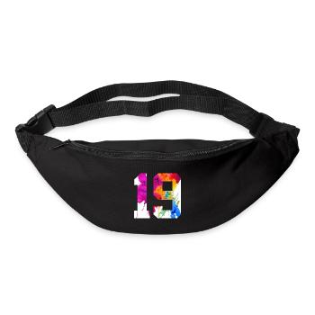 NUMMER 19 JAHRE ALT 19. GEBURTSTAG - Gürteltasche - Schwarz - Vorne