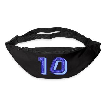 10. 10 YEARS. 10th ANNIVERSARY. 10 YEAR ANNIVERSARY. - Bum bag - black - Front