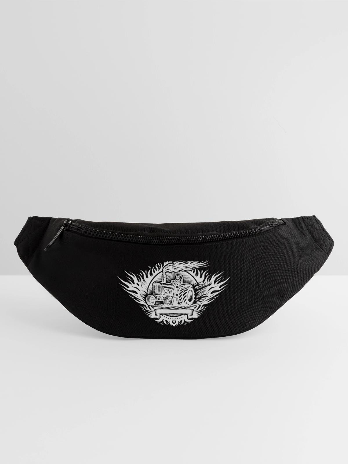 Tractor Pulling Logo - Gürteltasche - Schwarz - Vorne