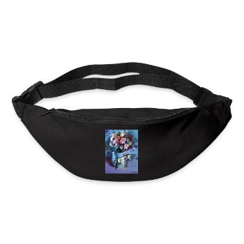 Bunter Pony - Gürteltasche - Schwarz - Vorne
