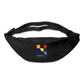 same same but different - Gürteltasche - Schwarz - Vorne
