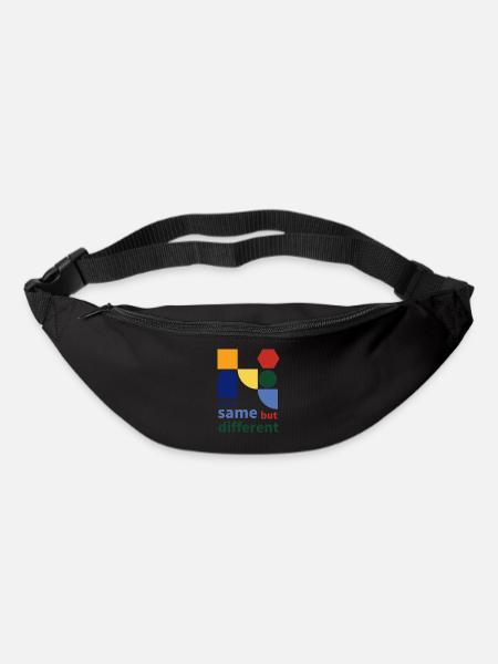same same but different - Gürteltasche - Schwarz