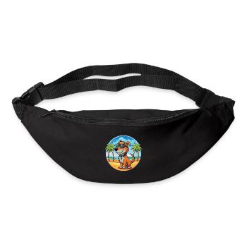 Polnische Jagdhund Hund Rasse Cartoon Sonnenbrille - Gürteltasche - Schwarz - Vorne