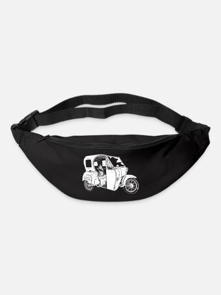 Krause Duo DDR Dreirad Moped - Gürteltasche - Schwarz
