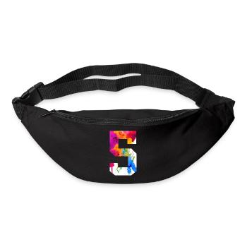 NUMMER 5 JAHRE ALT 5. GEBURTSTAG - Gürteltasche - Schwarz - Vorne
