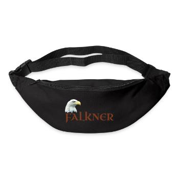 Falkner, Adlerkopf, Weißkopfseeadler für Falknerei - Gürteltasche - Schwarz - Vorne