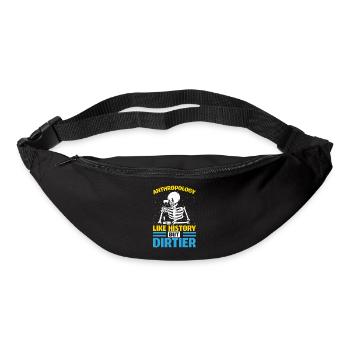 Anthropologie Wie Geschichte, aber schmutziger - Gürteltasche - Schwarz - Vorne