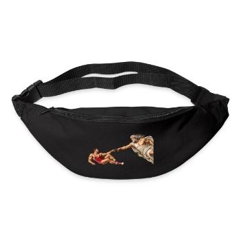 Die Erschaffung des Ringers - Gürteltasche - Schwarz - Vorne