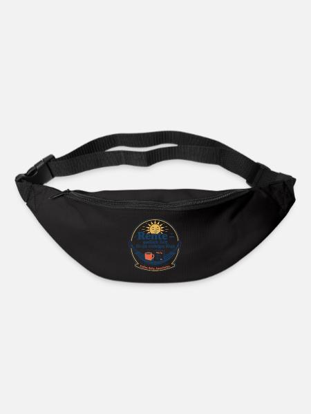 Rente: Endlich Zeit Für Entspannung - Gürteltasche - Schwarz