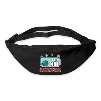 Spare Me Retro Bowling - Gürteltasche - Schwarz - Vorne