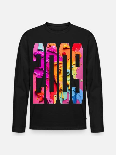 BUNT 17TH BIRTHDAY 2009 - Men's Premium Organic Long Sleeve Shirt - black