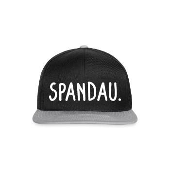 Spandau Berlin Bezirk - Snapback Cap - Schwarz/Grau - Vorne