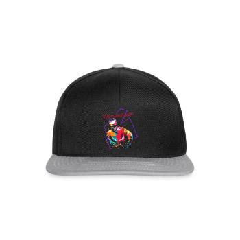 Filigraner Neurochirurg Skalpell - Snapback Cap - Schwarz/Grau - Vorne