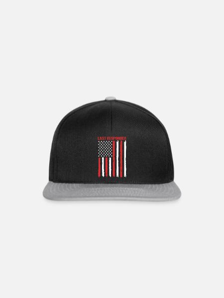 Bestattung USA - Snapback Cap - Schwarz/Grau
