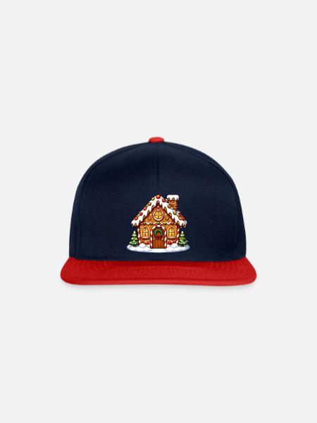 Zimtglockenhaus Winterzauber - Snapback Cap - Navy/Rot