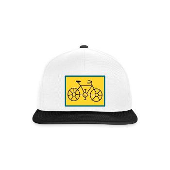 FAHRRAD. FAHRRAD - Snapback Cap - Weiß/Schwarz - Vorne