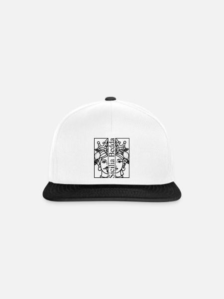 Sicilia Bedda - Snapback Cap - Weiß/Schwarz