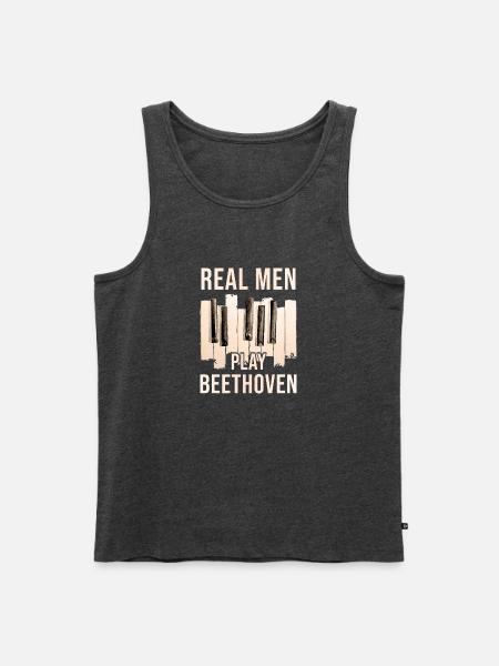 Beethoven - Débardeur bio Premium Homme - anthracite chiné