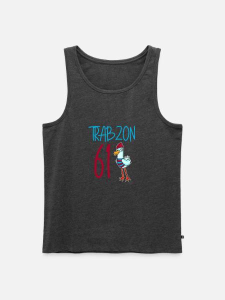 Trabzon 61 Turkey city - Men's Premium Organic Tank Top - heather anthracite