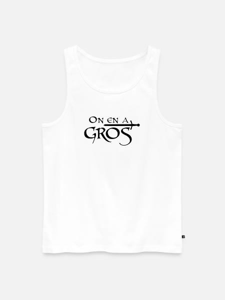 On en a gros - Débardeur bio Premium Homme - blanc